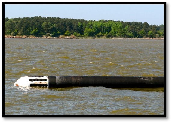 James River crossing project infrastructure