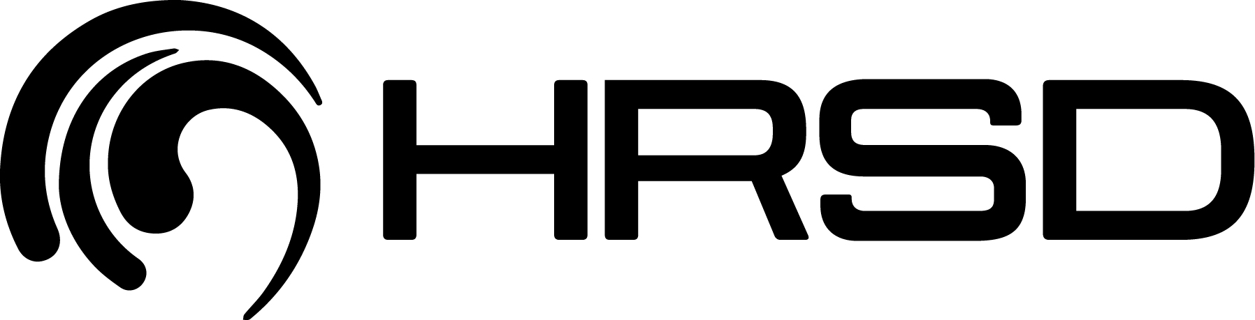 HRSD Black Logo