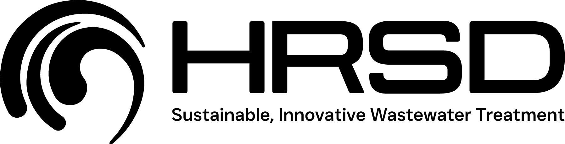 HRSD Black Logo with Tagline